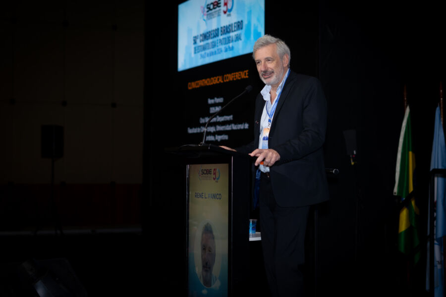 Dr. René Panico en SOBEP 2024, Brasil.