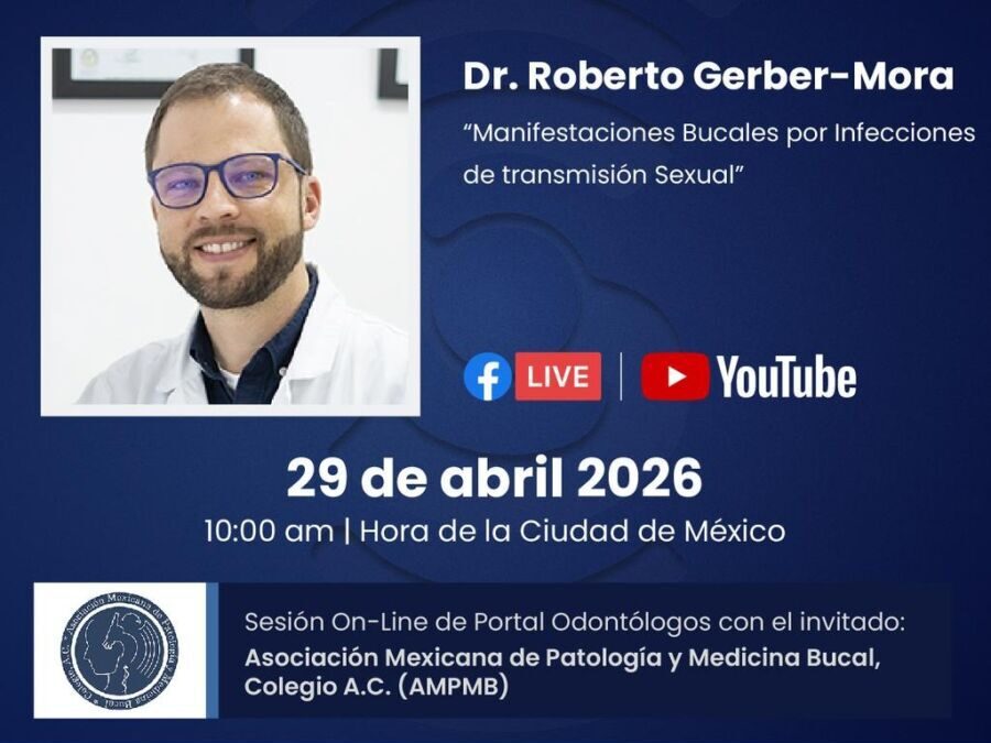 Dr. Roberto Gerber imparte conferencia internacional sobre manifestaciones bucales de infecciones de transmisión sexual en México